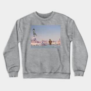 Fishing In Venice Crewneck Sweatshirt